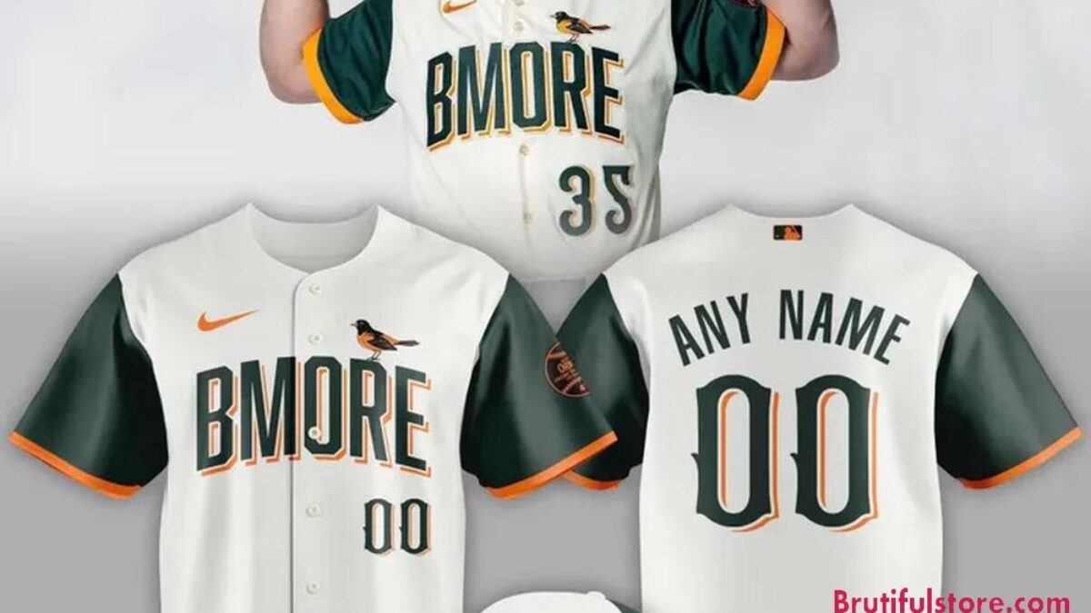 Baltimore Orioles Camden Yards City Connect Uniform Baseball Jersey