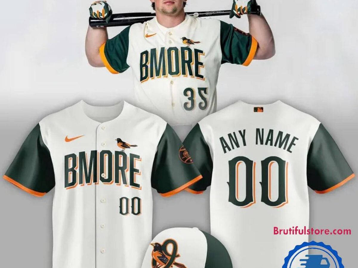 Baltimore Orioles Camden Yards City Connect Uniform Baseball Jersey