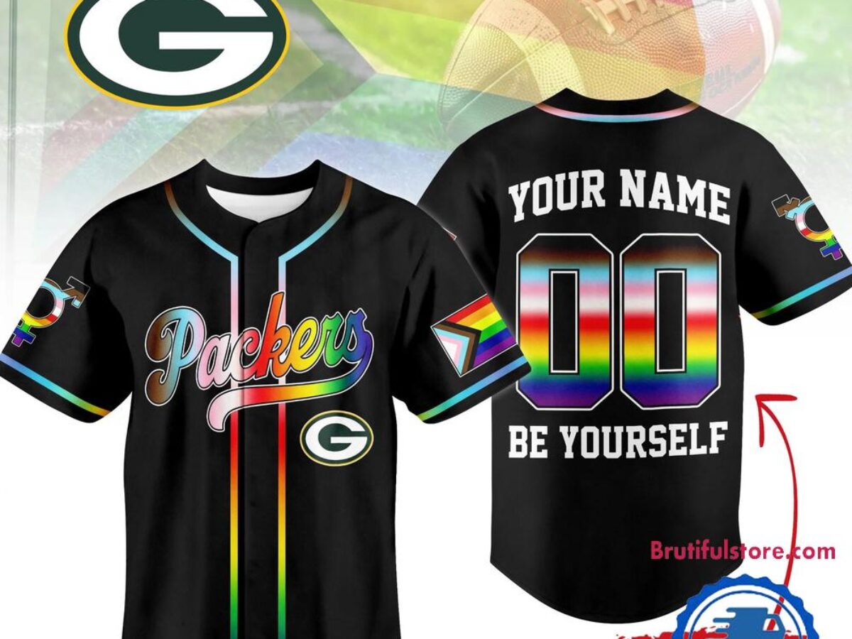 Green Bay Packers 2026 NFL Pride Month Limited Edition Baseball Jersey