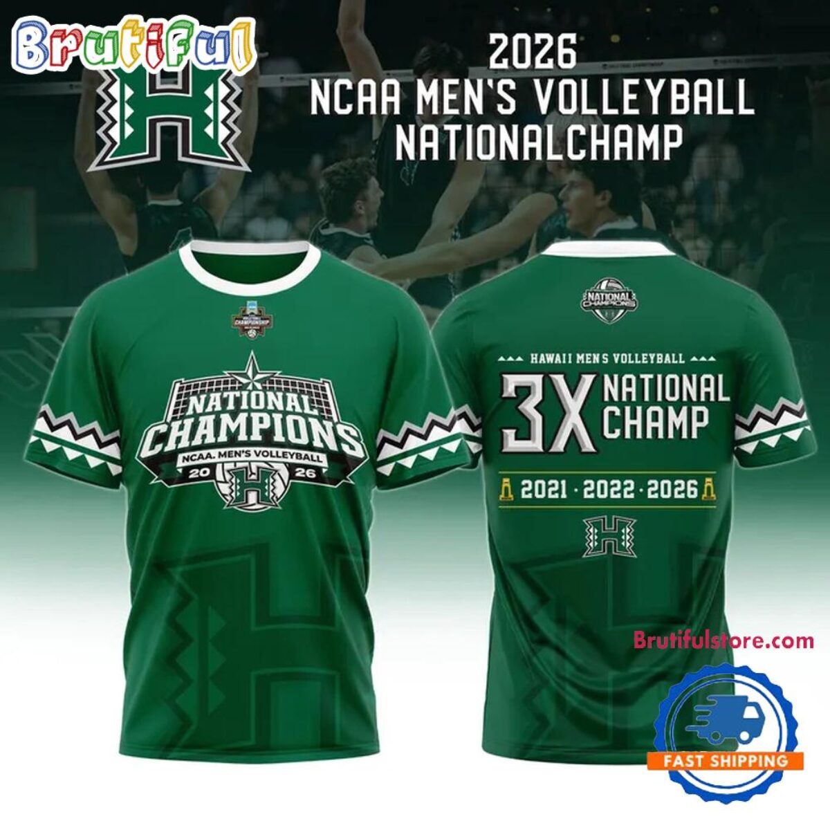 Hawaii Rainbow Warriors 2026 NCAA Men's Volleyball National