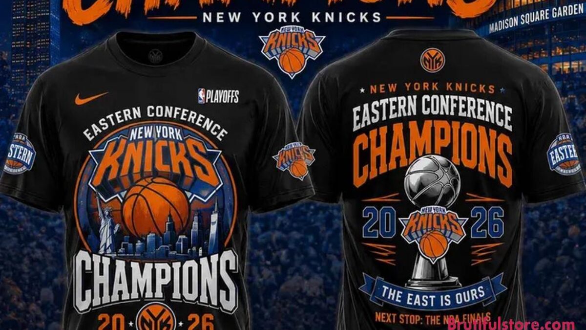 【激レア】2026 NBA final ユニフォーム ニューヨークニックス New York Knicks 2026 NBA Eastern Conference Champions Final T-Shirt