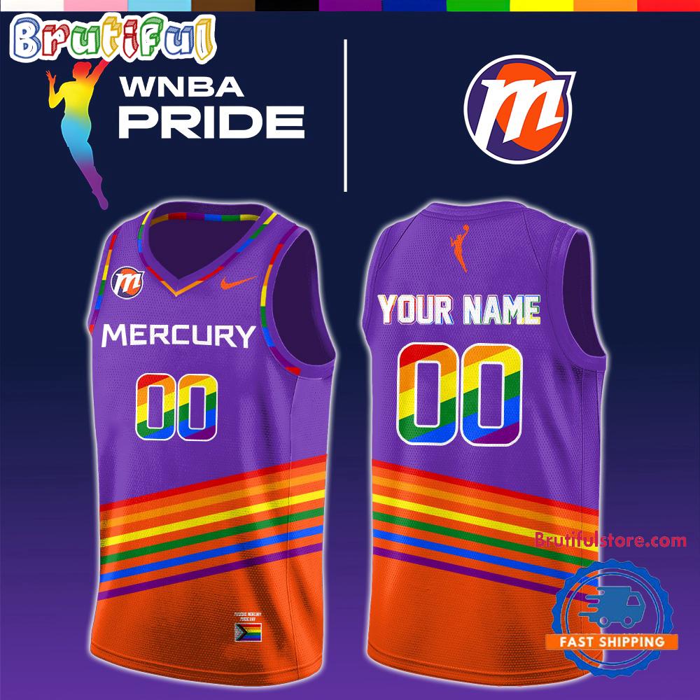 Phoenix Mercury 2026 WNBA x Pride Day Limited Edition Basketball Jersey Phoenix Mercury 2026 WNBA x Pride Day Limited Edition Basketball Jersey