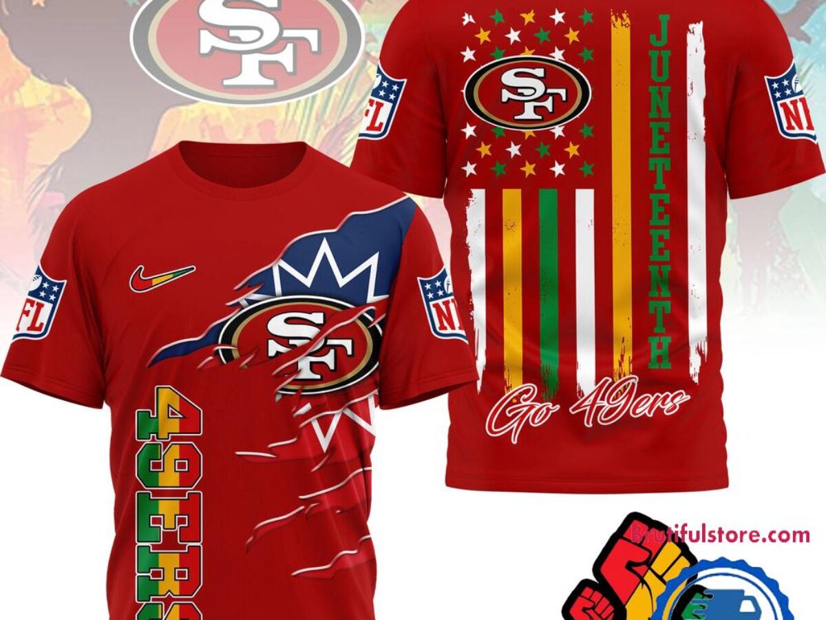 San Francisco 49ers 2026 NFL Juneteenth Freedom Limited Edition 3D