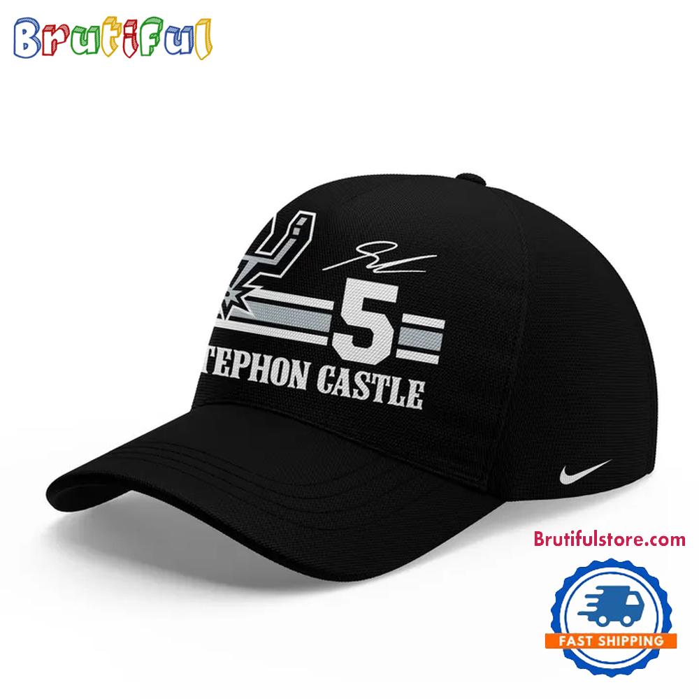 Stephon Castle San Antonio Spurs 2026 MPV Limited Edition Cap Stephon Castle San Antonio Spurs 2026 MPV Limited Edition Cap