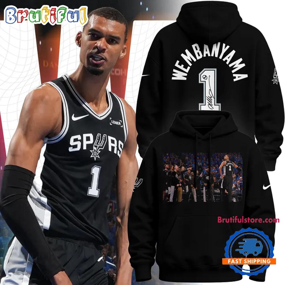 Victor Wembanyama San Antonio Spurs MPV 2026 Limited Edition Hoodie Victor Wembanyama San Antonio Spurs MPV 2026 Limited Edition Hoodie