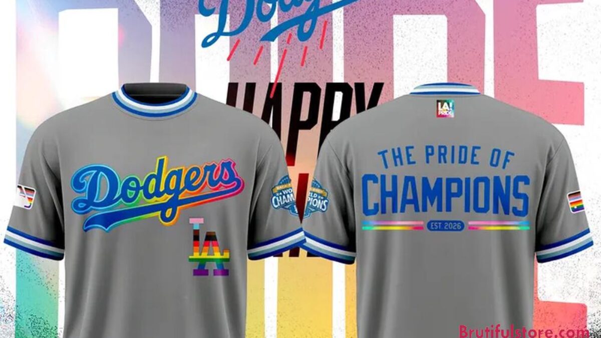 Los Angeles Dodgers x Pride Month 2026 T Shirt