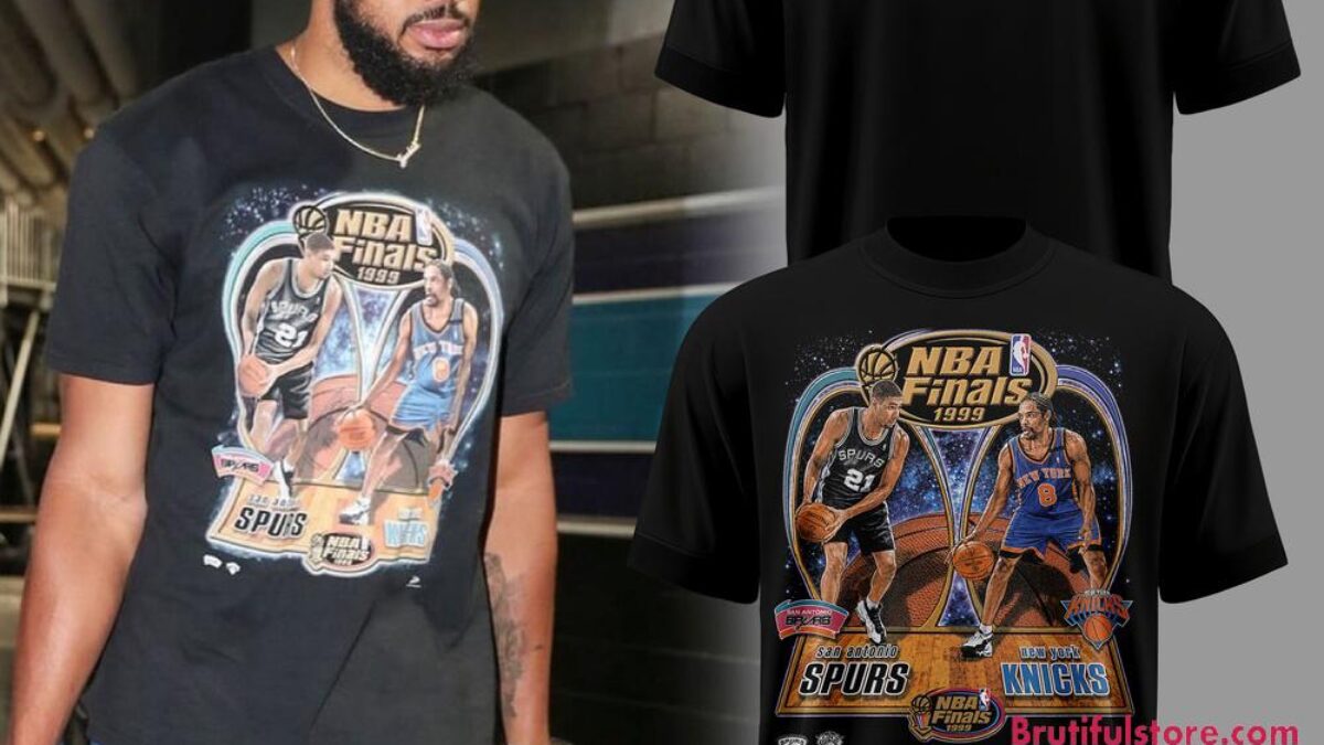 NBA Finals 1999 New York Knicks x San Antonio Spurs T Shirt
