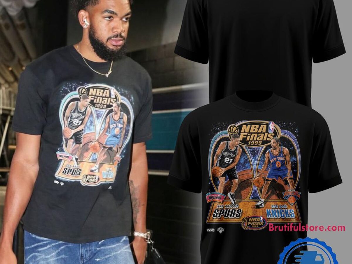 NBA Finals 1999 New York Knicks x San Antonio Spurs T Shirt