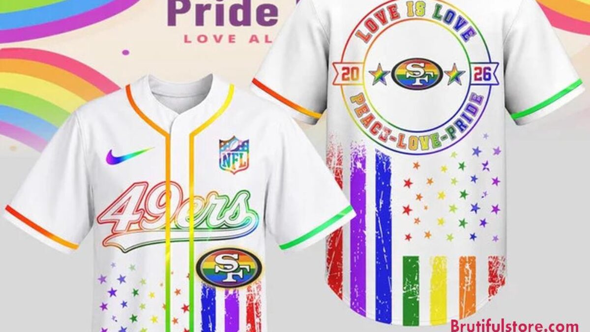San Francisco 49ers 2026 NFL Pride Love Limited Edition Baseball