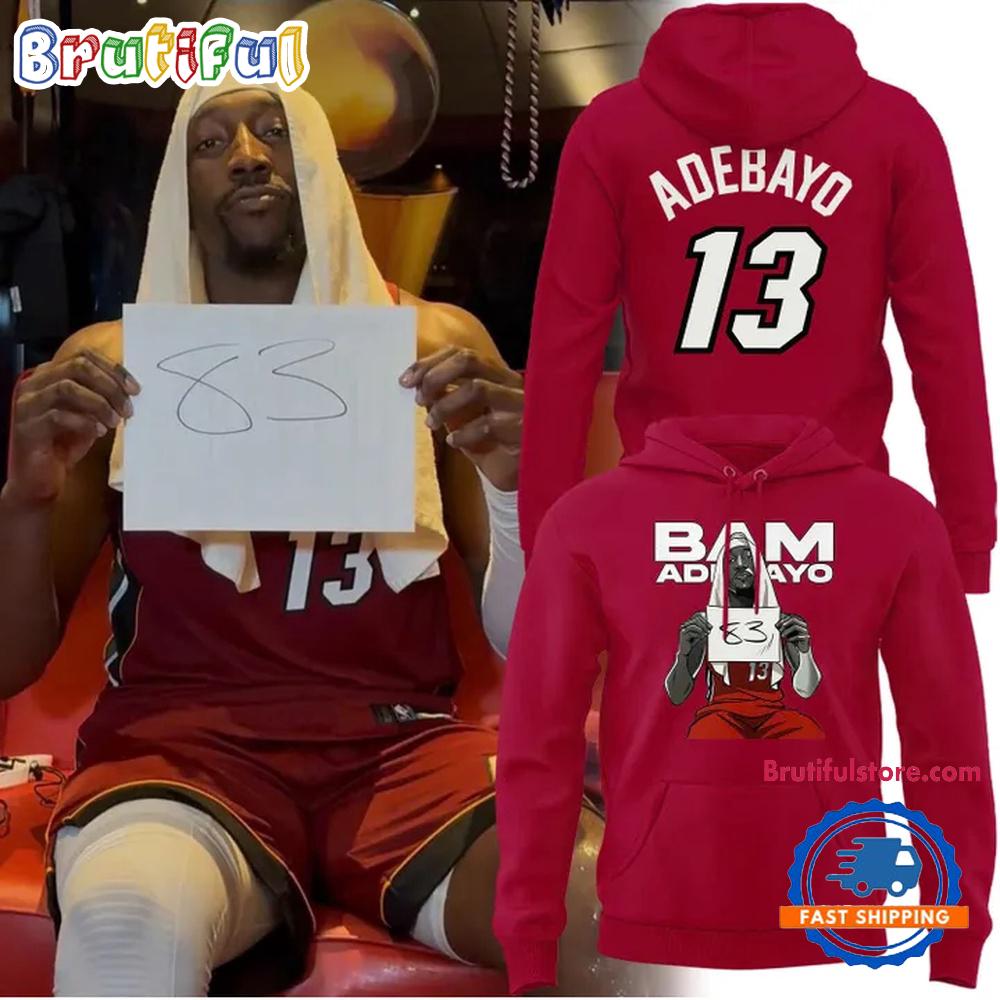 Commemorates The Historic Moment When Bam Adebayo Miami Heat Scored 83 Points In A Single Game Hoodie Commemorates The Historic Moment When Bam Adebayo Miami Heat Scored 83 Points In A Single Game Hoodie