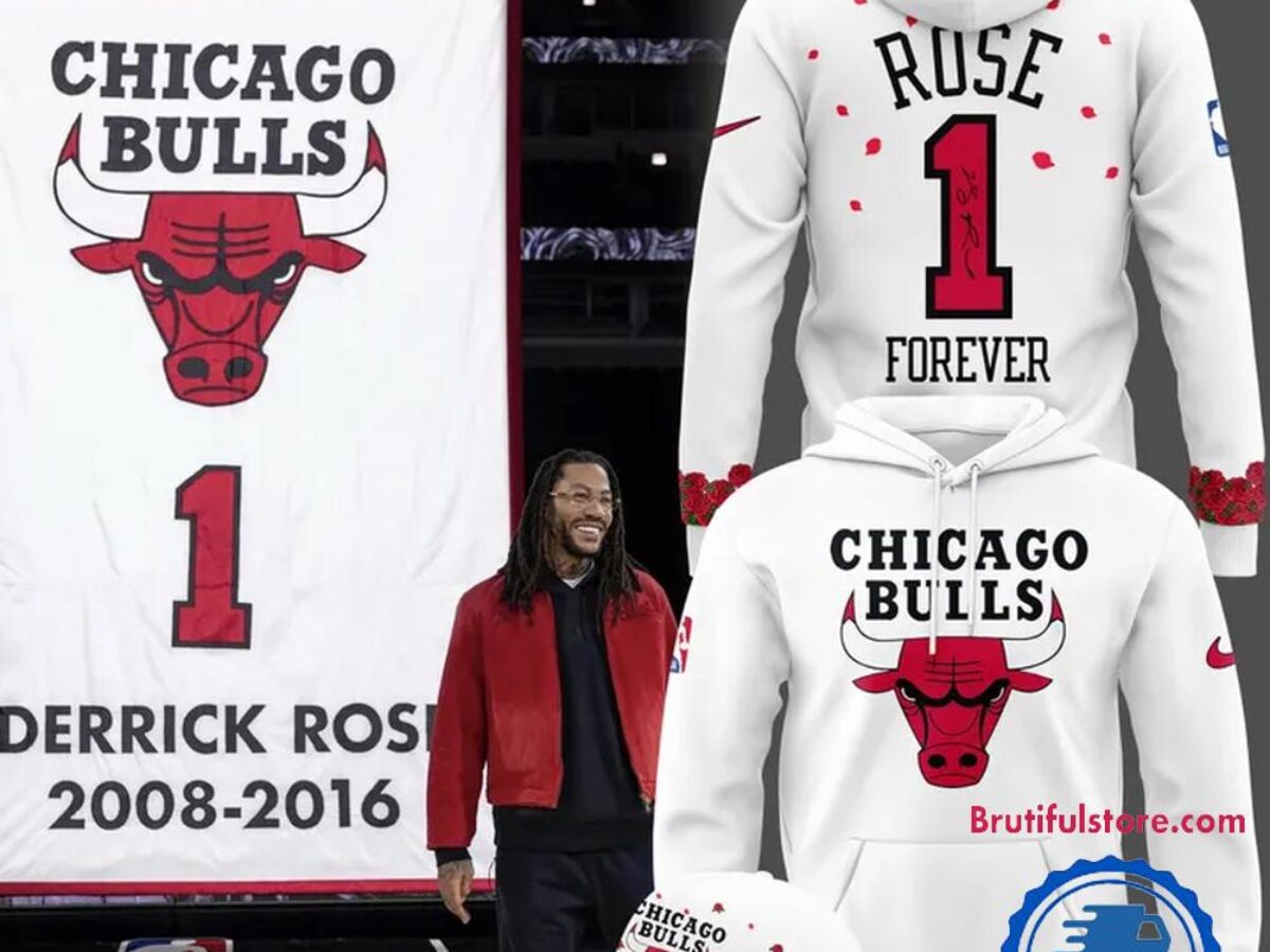 D-Rose Chicago Bulls 2026 New Hoodie