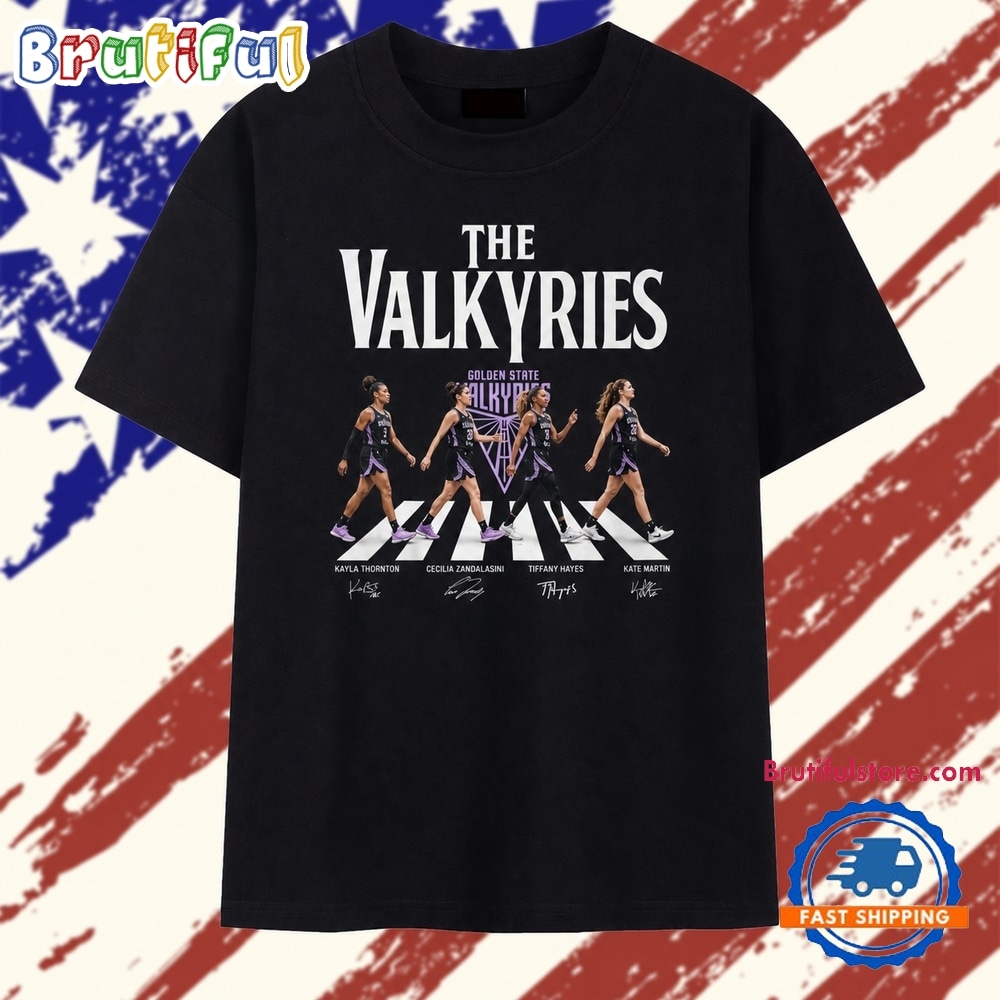 Golden State Valkyries Abbey Road Signature T Shirt Golden State Valkyries Abbey Road Signature T Shirt
