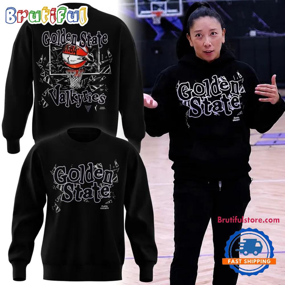 Head Coach Natalie Nakase Golden State Valkyries 2026 Exclusive Sweatshirt Head Coach Natalie Nakase Golden State Valkyries 2026 Exclusive Sweatshirt