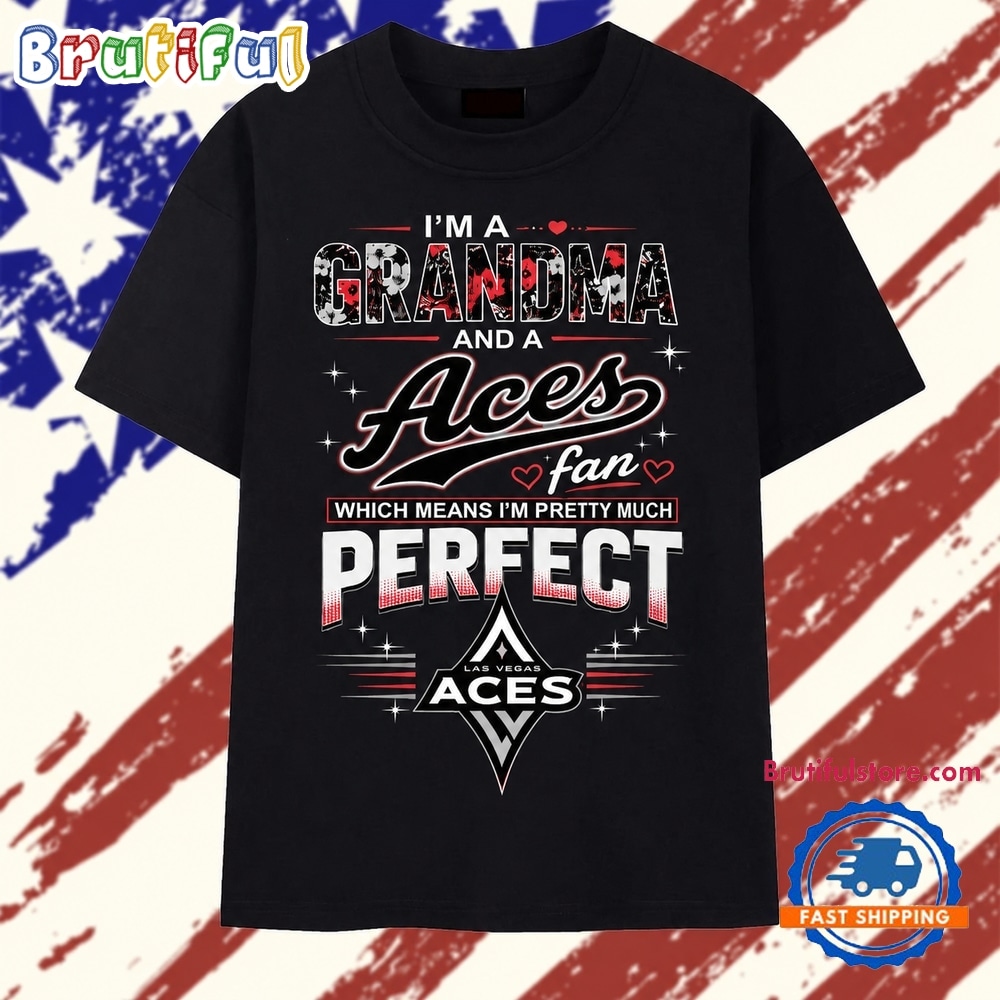 I'm A Grandma And A Las Vegas Aces 2026 Vintage T Shirt I'm A Grandma And A Las Vegas Aces 2026 Vintage T Shirt