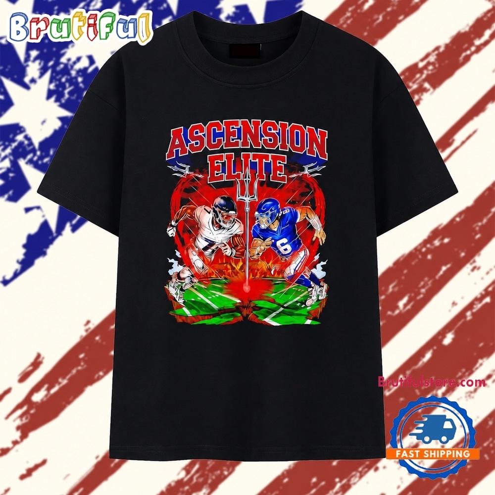 Ascension Elite football players fire field face off T Shirt Ascension Elite football players fire field face off T Shirt