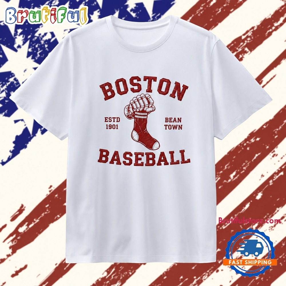 Boston baseball Estd 1901 Bean Town MLB T Shirt Boston baseball Estd 1901 Bean Town MLB T Shirt