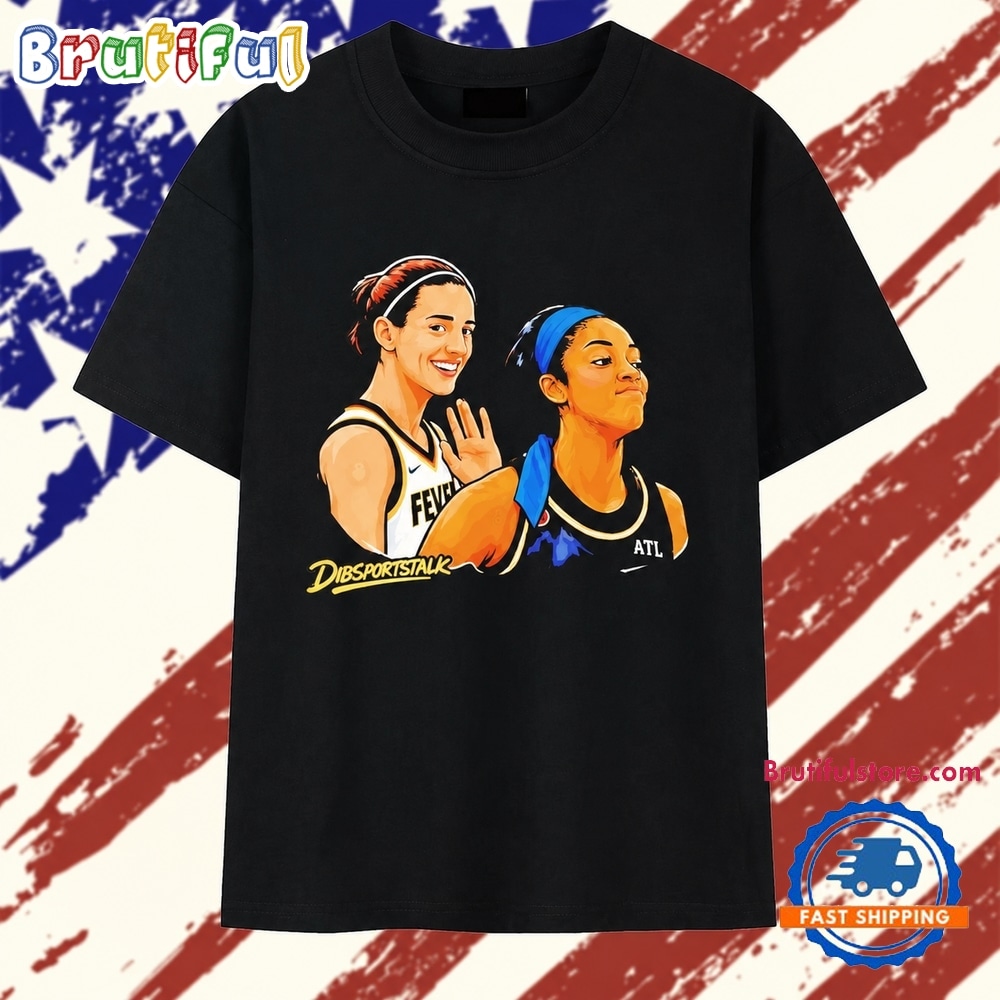 Caitlin Clark Indiana Fever and Rhyne Howard Atlanta Dream T Shirt Caitlin Clark Indiana Fever and Rhyne Howard Atlanta Dream T Shirt