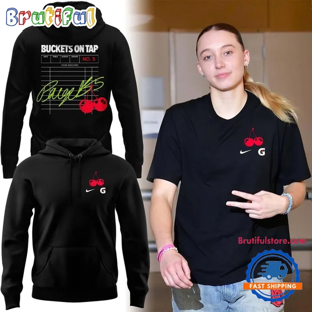 Dallas Wings Paige Bueckers Buckets on Tap Hoodie Shirt Dallas Wings Paige Bueckers Buckets on Tap Hoodie Shirt
