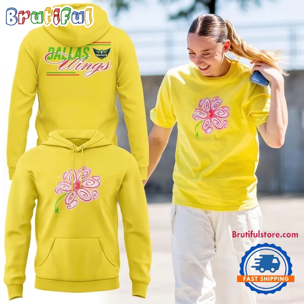 Dallas Wings S Flower 2026 Limited Edition Hoodie Dallas Wings S Flower 2026 Limited Edition Hoodie
