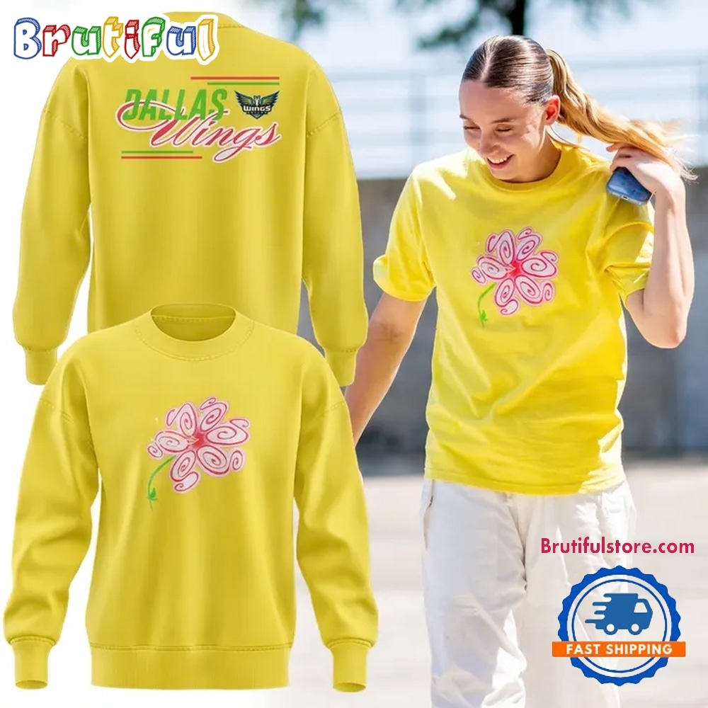 Dallas Wings S Flower 2026 Limited Edition Sweatshirt Dallas Wings S Flower 2026 Limited Edition Sweatshirt