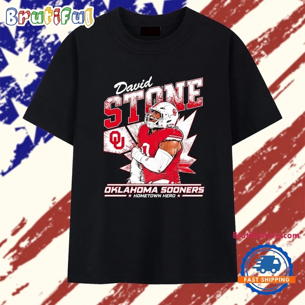 David Stone Oklahoma Sooners Hometown Hero T Shirt David Stone Oklahoma Sooners Hometown Hero T Shirt