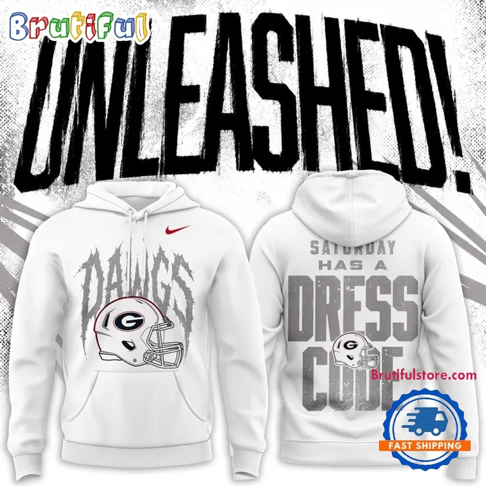 Georgia Bulldogs Whiteout Dawgs 2026 Hoodie Georgia Bulldogs Whiteout Dawgs 2026 Hoodie