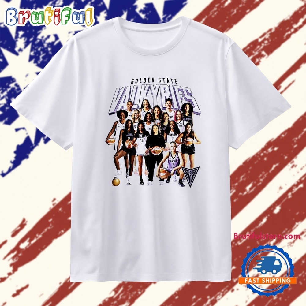 Golden State Valkyries Team Roster Slam Magazine Feature T Shirt Golden State Valkyries Team Roster Slam Magazine Feature T Shirt