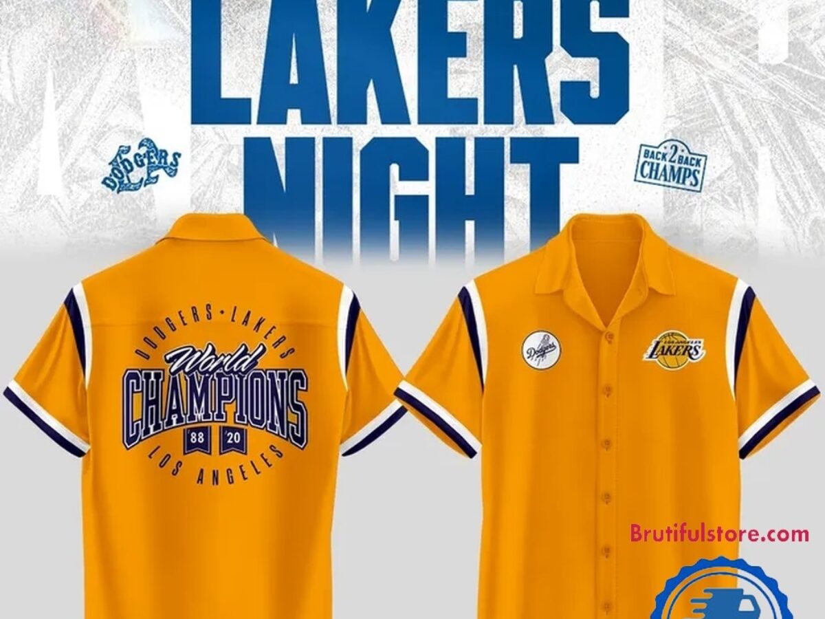 Los Angeles Dodgers x Los Angeles Lakers Word Champions Night 2026