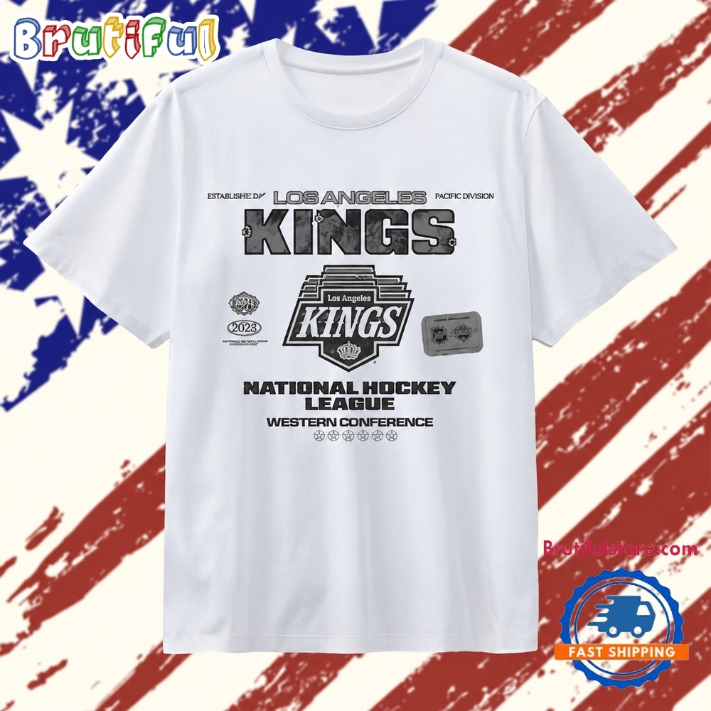 Los Angeles Kings 2026 Western Conference T Shirt Los Angeles Kings 2026 Western Conference T Shirt