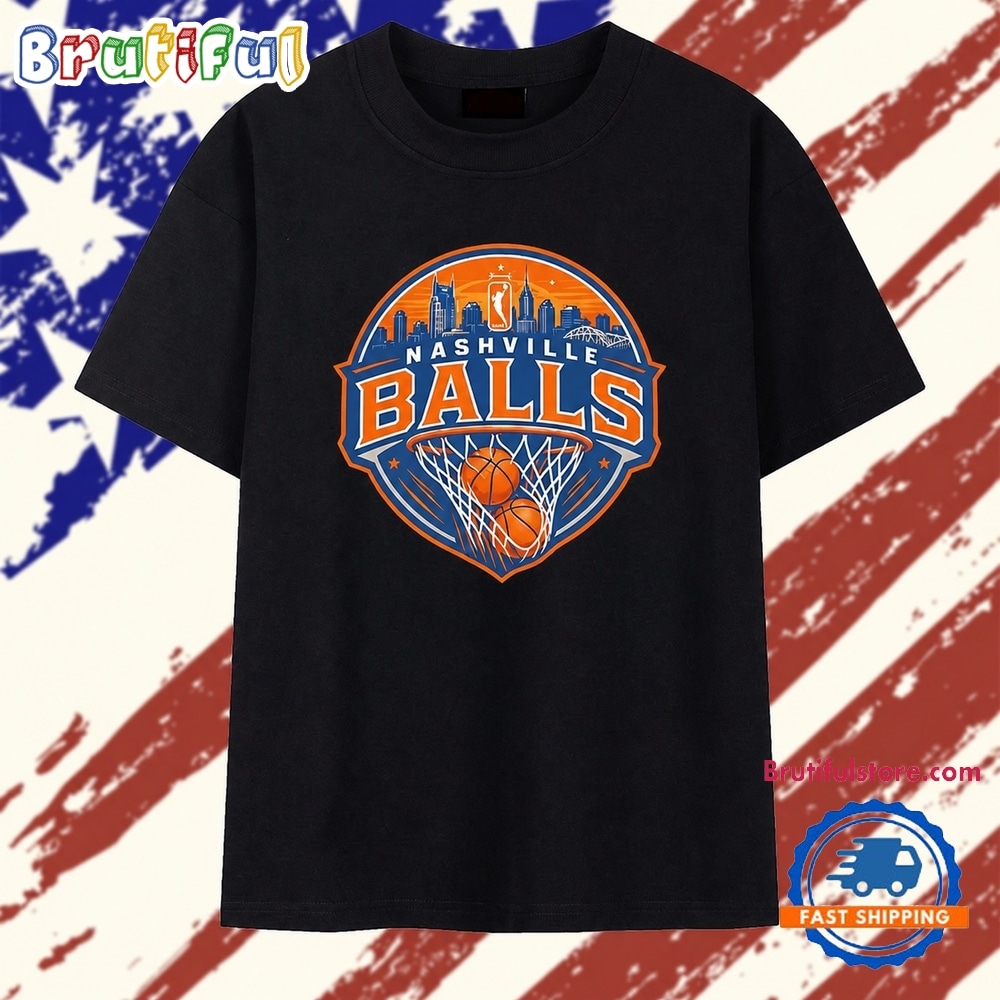 Nashville Balls WNBA basketball logo T Shirt Nashville Balls WNBA basketball logo T Shirt