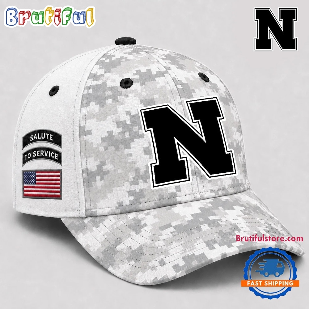 Nebraska Cornhuskers 2026 NCAA Veterans Salute To Service Camo Classic Cap Nebraska Cornhuskers 2026 NCAA Veterans Salute To Service Camo Classic Cap