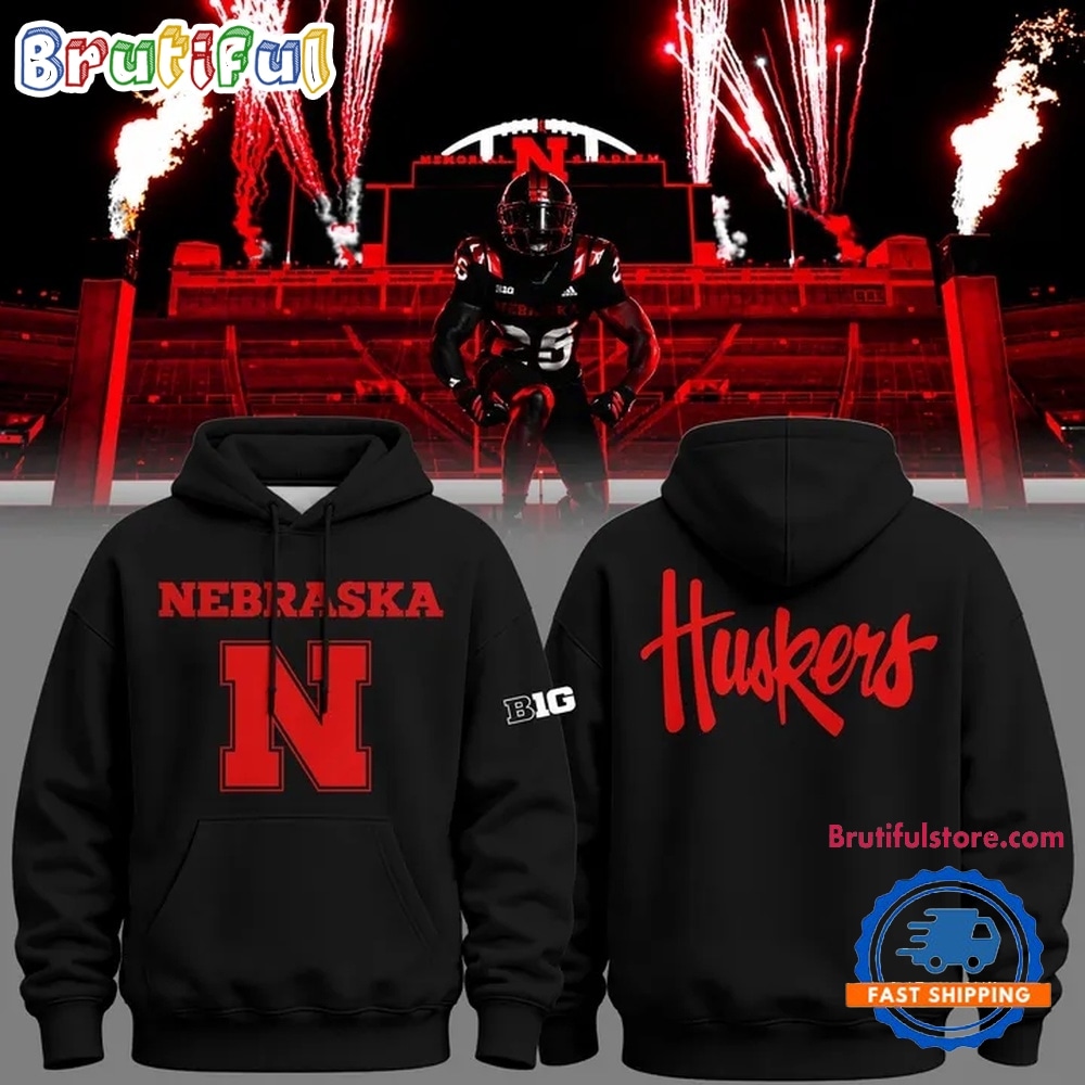 Nebraska Cornhuskers Football Darkness Returns 2026 Limited Edition Hoodie Nebraska Cornhuskers Football Darkness Returns 2026 Limited Edition Hoodie