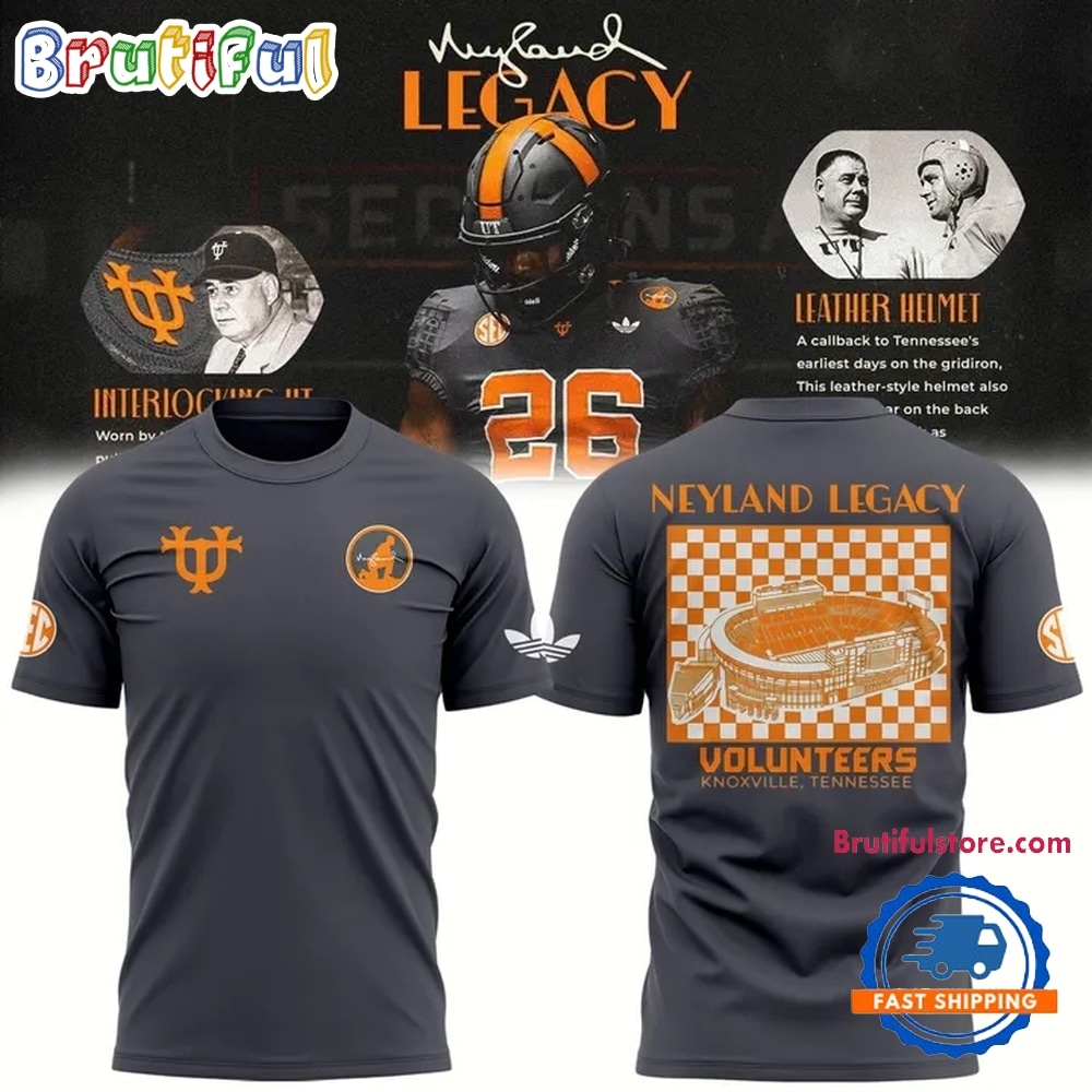 Tennessee Volunteers Football Neyland Legacy 2026 T Shirt Tennessee Volunteers Football Neyland Legacy 2026 T Shirt