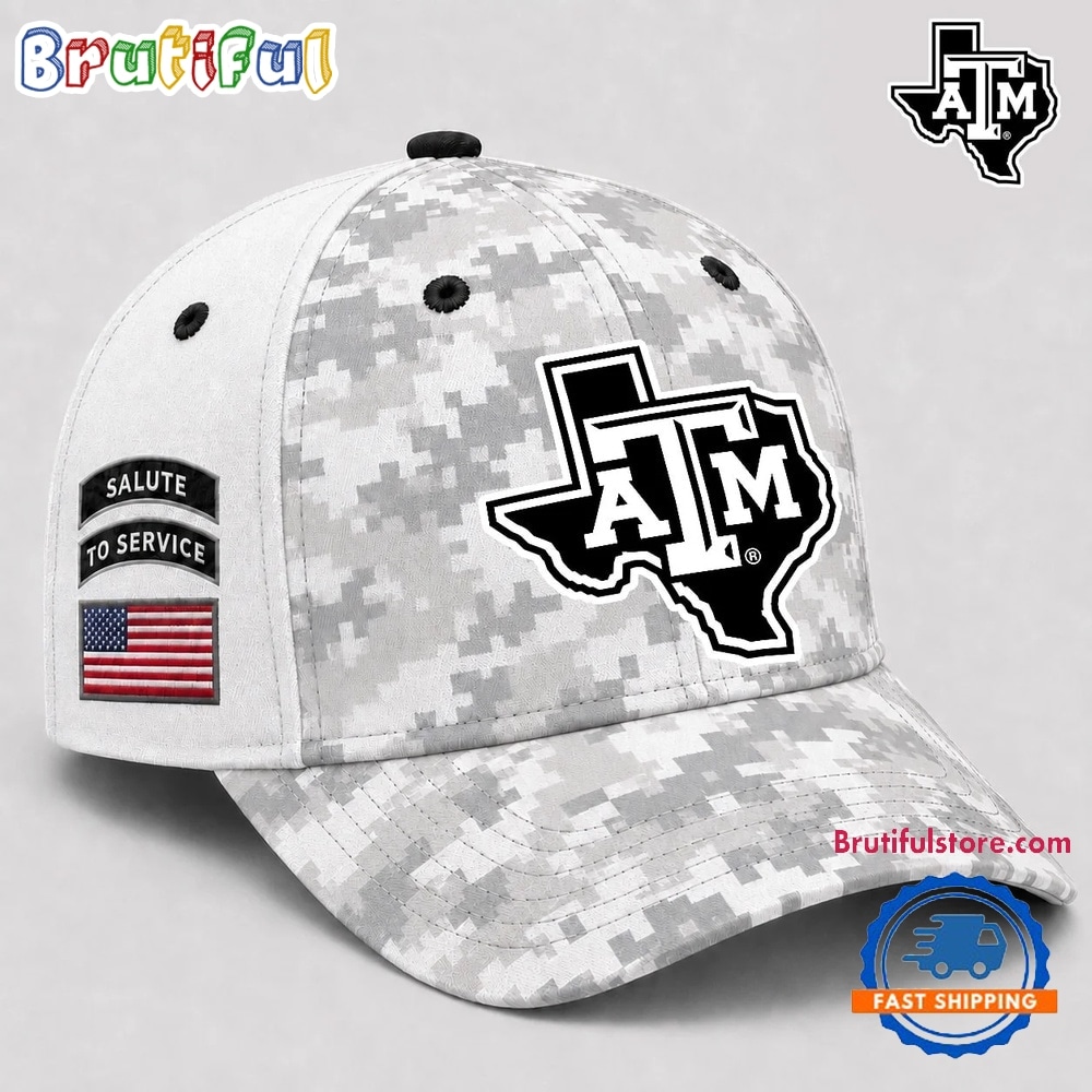 Texas A&M Aggies 2026 NCAA Veterans Salute To Service Camo Classic Cap Texas A&M Aggies 2026 NCAA Veterans Salute To Service Camo Classic Cap