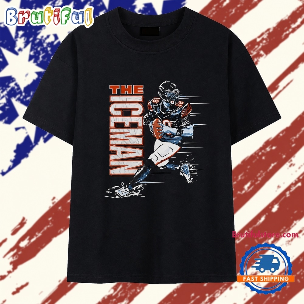 The Iceman Caleb Williams Chicago Bears T Shirt The Iceman Caleb Williams Chicago Bears T Shirt