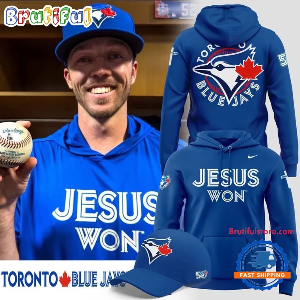 Toronto Blue Jays x JESUS WON 2026 Hoodie Toronto Blue Jays x JESUS WON 2026 Hoodie