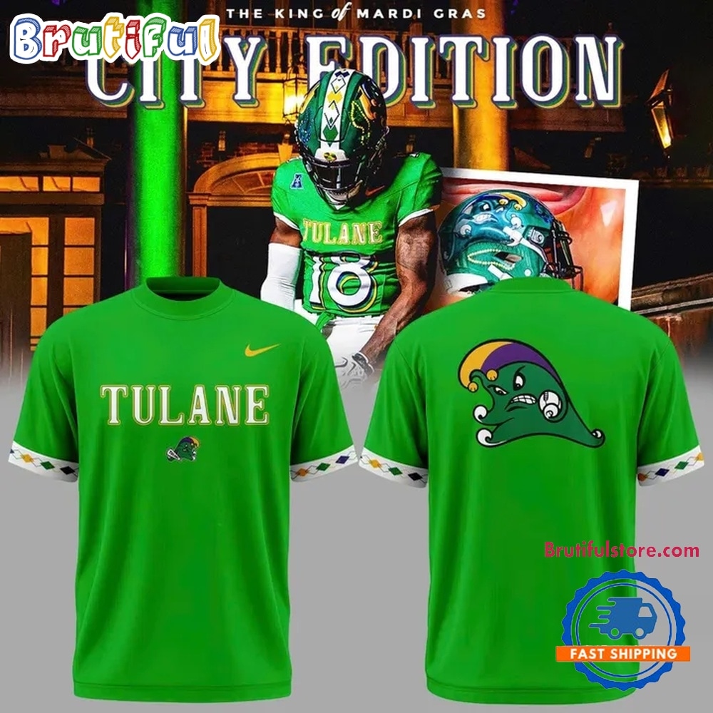 Tulane Green Wave 2026 City Edition New Design 3D Shirt Tulane Green Wave 2026 City Edition New Design 3D Shirt