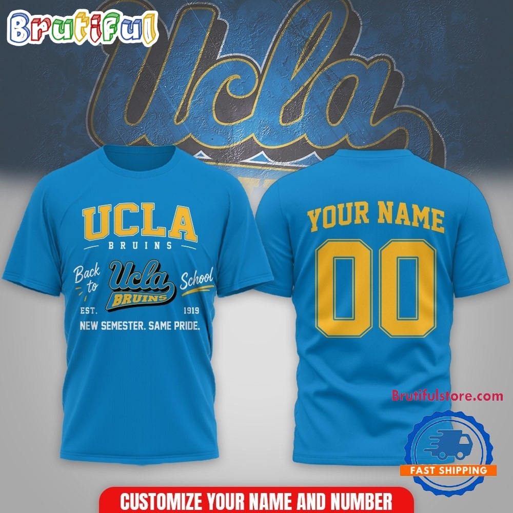 UCLA Bruins NCAA Campus Pride Back to School 2026 Personalized 3D Shirt UCLA Bruins NCAA Campus Pride Back to School 2026 Personalized 3D Shirt