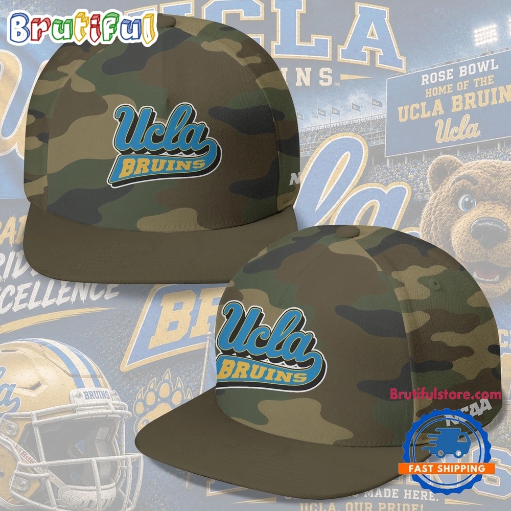 Ucla Bruins NCAA Field Ops Camo Snapback Cap Ucla Bruins NCAA Field Ops Camo Snapback Cap