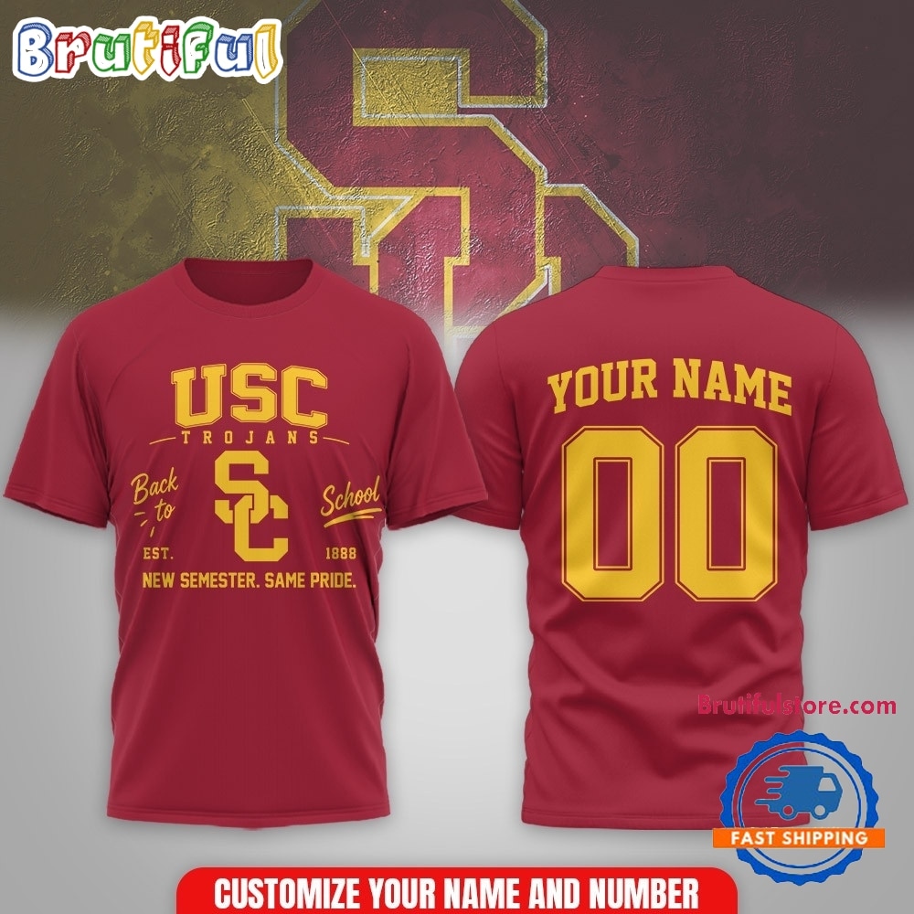 USC Trojans NCAA Campus Pride Back to School 2026 Personalized 3D Shirt USC Trojans NCAA Campus Pride Back to School 2026 Personalized 3D Shirt