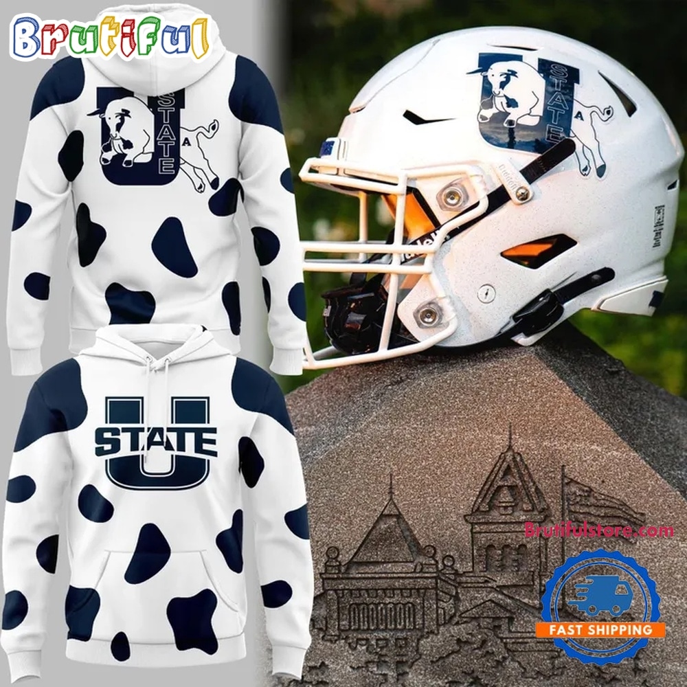 Utah State Aggies 1992 1995 Logo Hoodie Utah State Aggies 1992 1995 Logo Hoodie