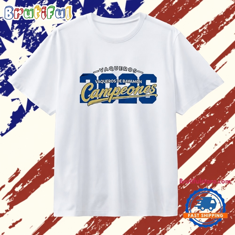 Vaqueros de Bayamon 2026 Campeones Bayamon basketball T Shirt Vaqueros de Bayamon 2026 Campeones Bayamon basketball T Shirt