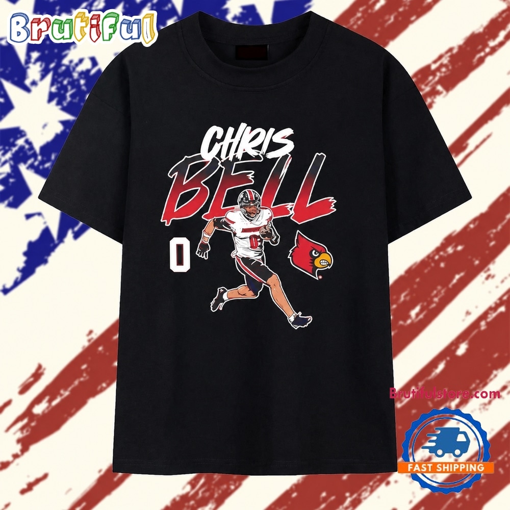 Chris Bell Louisville Cardinals 0 College Football T Shirt Chris Bell Louisville Cardinals 0 College Football T Shirt