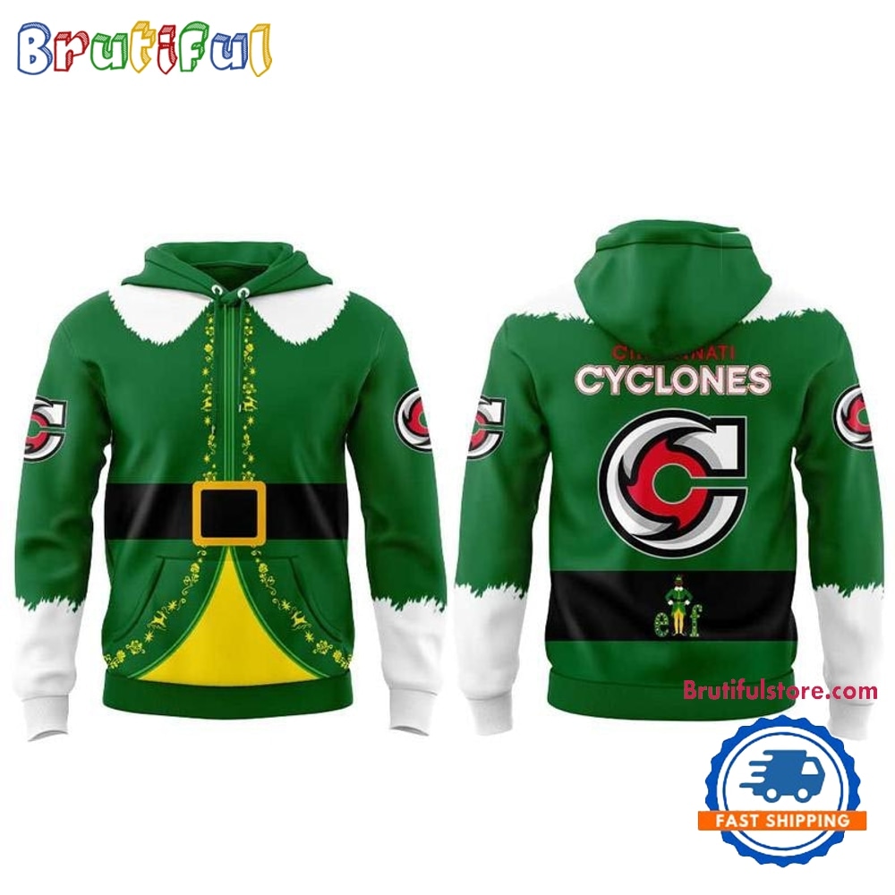 Cincinnati Cyclones ELFT MATINEE ITM SPECIALTY 2026 Hoodie Cincinnati Cyclones ELFT MATINEE ITM SPECIALTY 2026 Hoodie