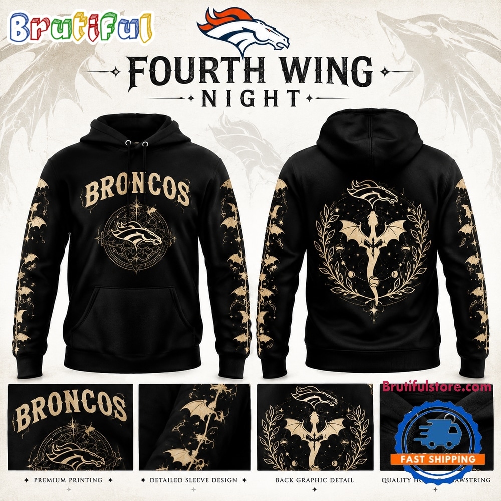 Denver Broncos Fourth Wing Night 2026 Limited Edition Hoodie Denver Broncos Fourth Wing Night 2026 Limited Edition Hoodie