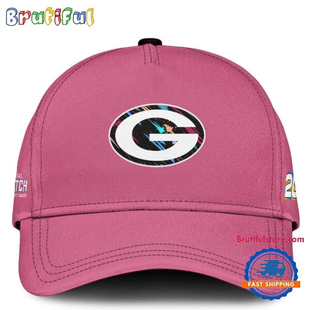 Green Bay Packers NFL 2026 Crucial Catch Limited Edition Pink Cap Green Bay Packers NFL 2026 Crucial Catch Limited Edition Pink Cap