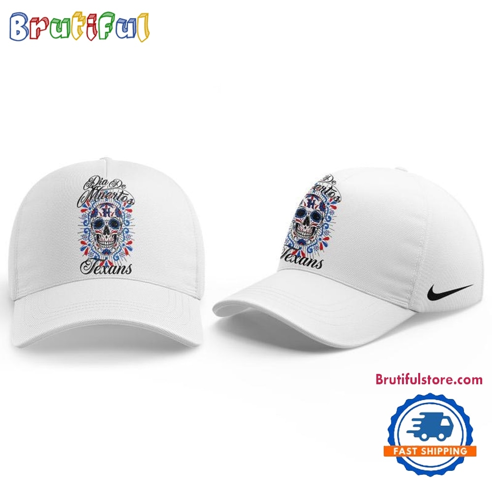Houston Texans x Dia de los Muertos Graphic 2026 Baseball Cap Houston Texans x Dia de los Muertos Graphic 2026 Baseball Cap