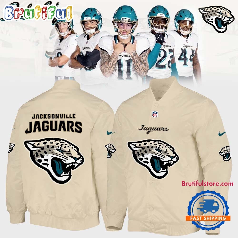 Jacksonville Jaguars 2026 NFL Rivalries Bomber Jacket Jacksonville Jaguars 2026 NFL Rivalries Bomber Jacket