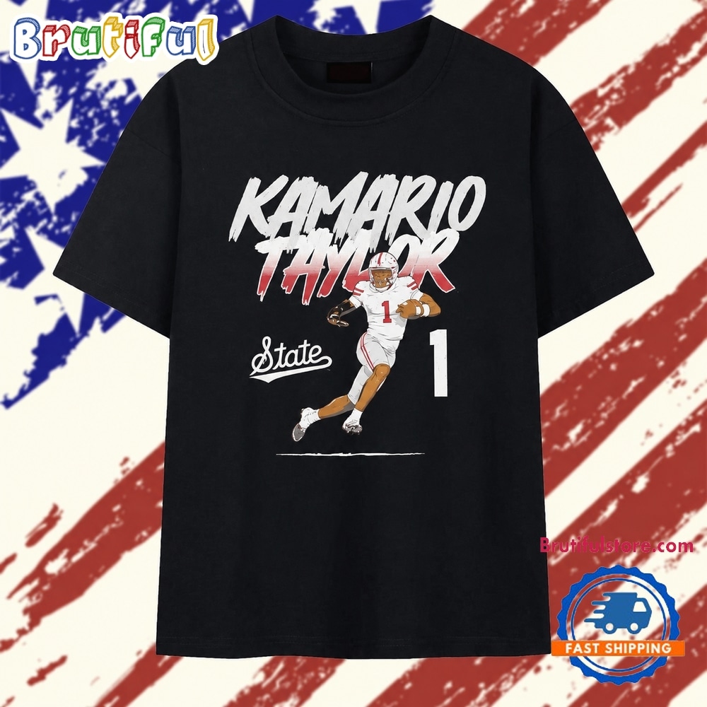 Kamario Taylor Mississippi State Bulldogs Number 1 T Shirt Kamario Taylor Mississippi State Bulldogs Number 1 T Shirt
