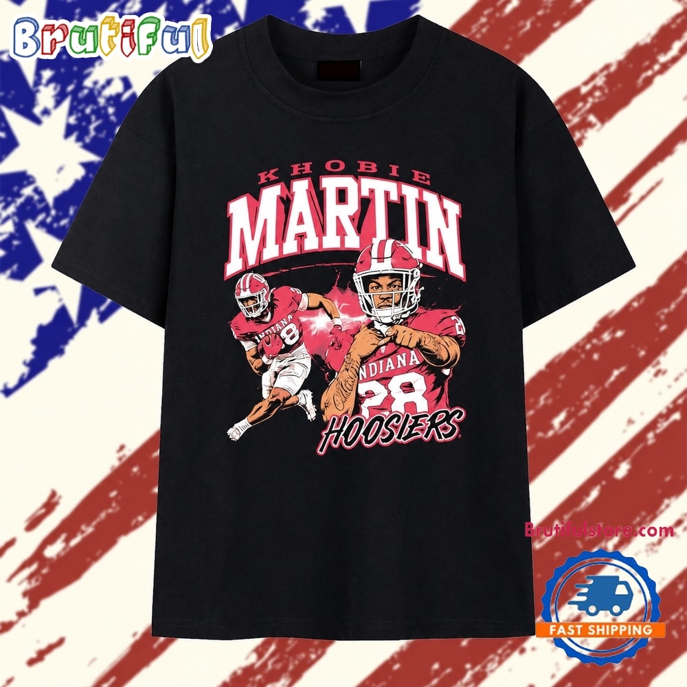 Khobie Martin Indiana Hoosiers 28 College Football T Shirt Khobie Martin Indiana Hoosiers 28 College Football T Shirt